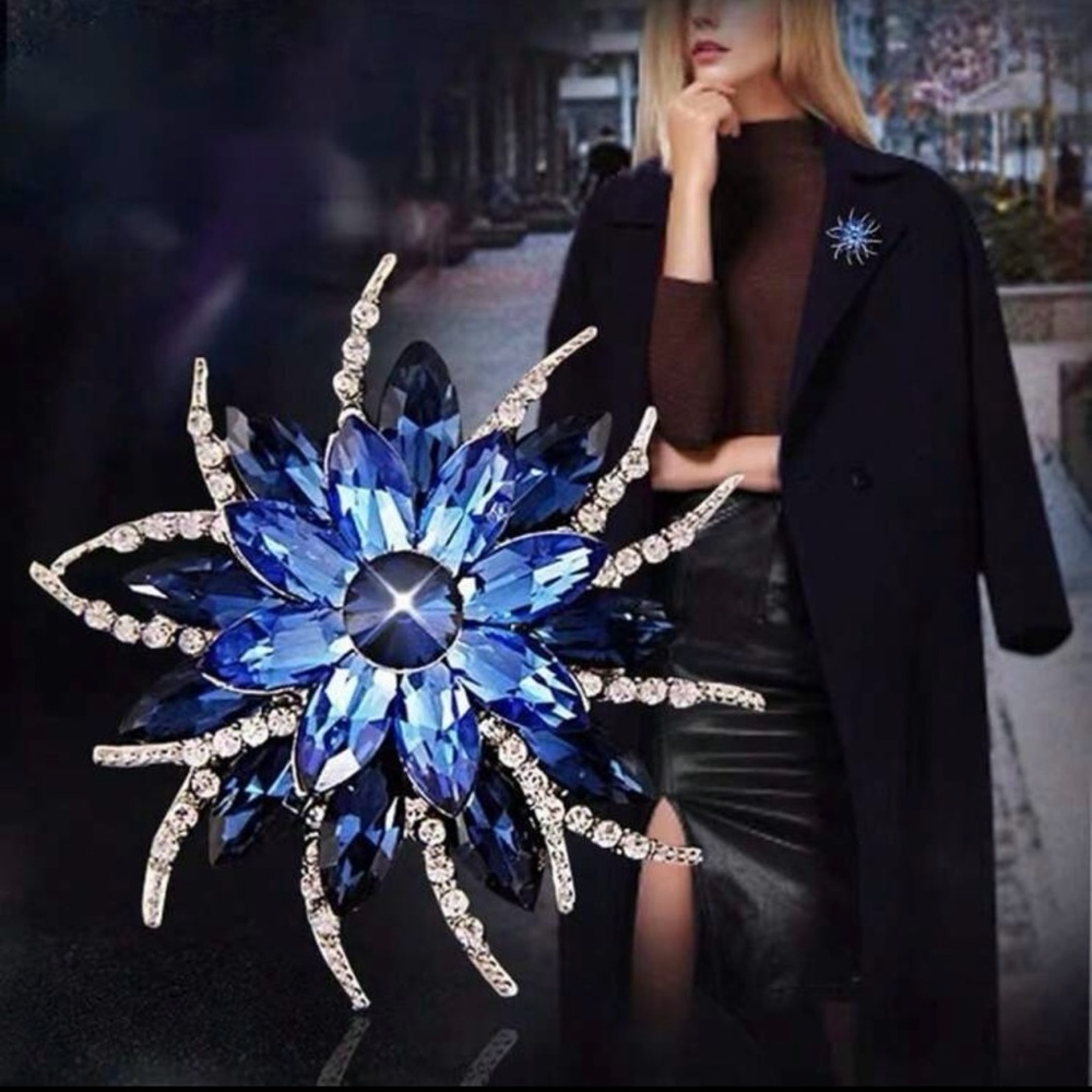 1pc Timeless Flower Lapel Pin, Match With Suit Or Dress, A Versatile Accessory